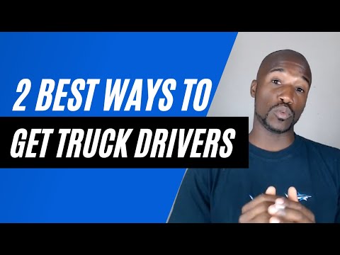 Video: How To Find A Driver For Work