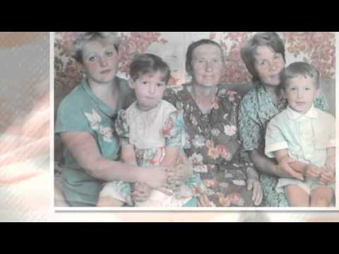 Слайд-шоу из фотографий к юбилею мамы