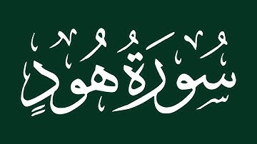 الشيخ سعد الغامدي - سورة هود
