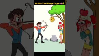 He hit the wrong target 😤😏 impossible game 🎯 #trending #games #gaming #viral #shorts