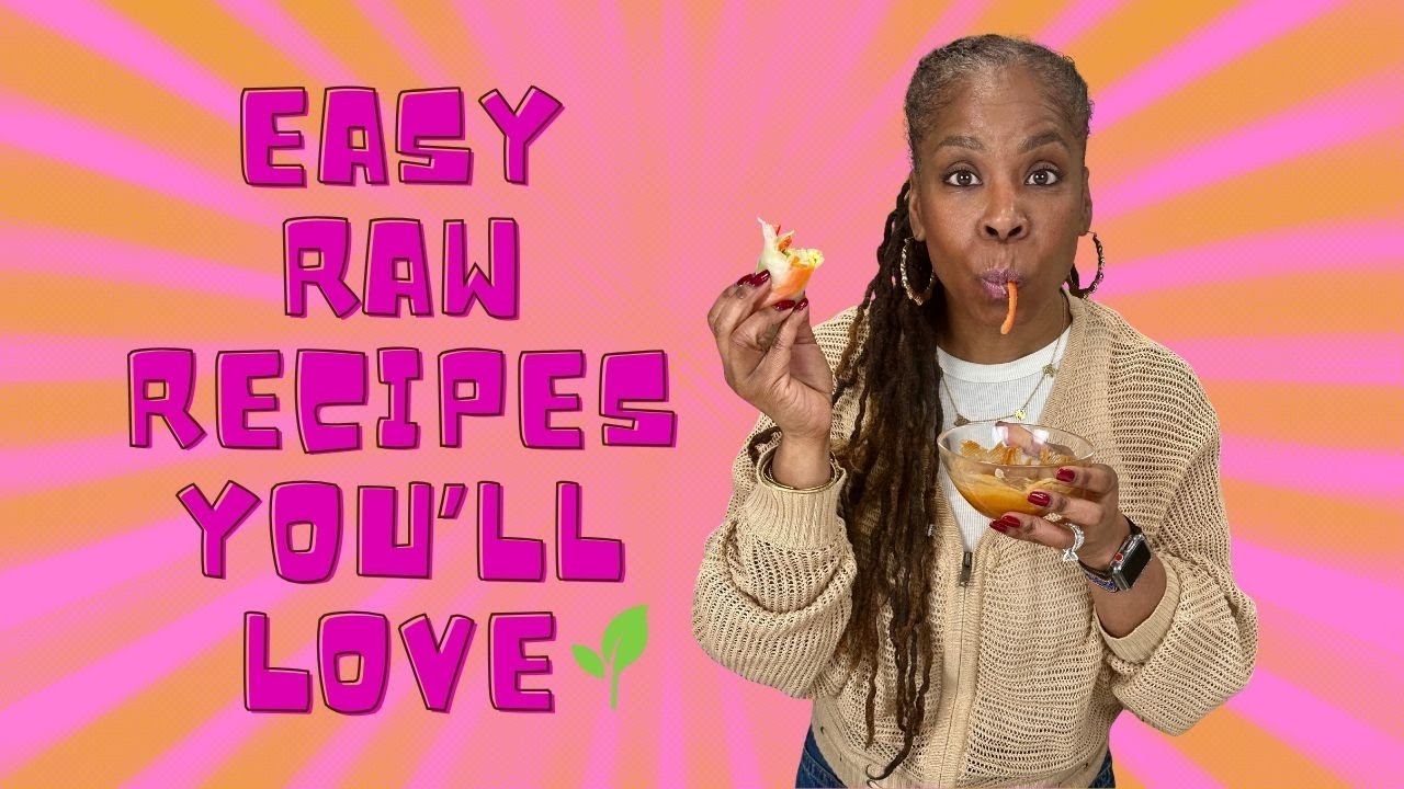 3 рецепта сыроедческой веганской кухни | Легко и без готовки