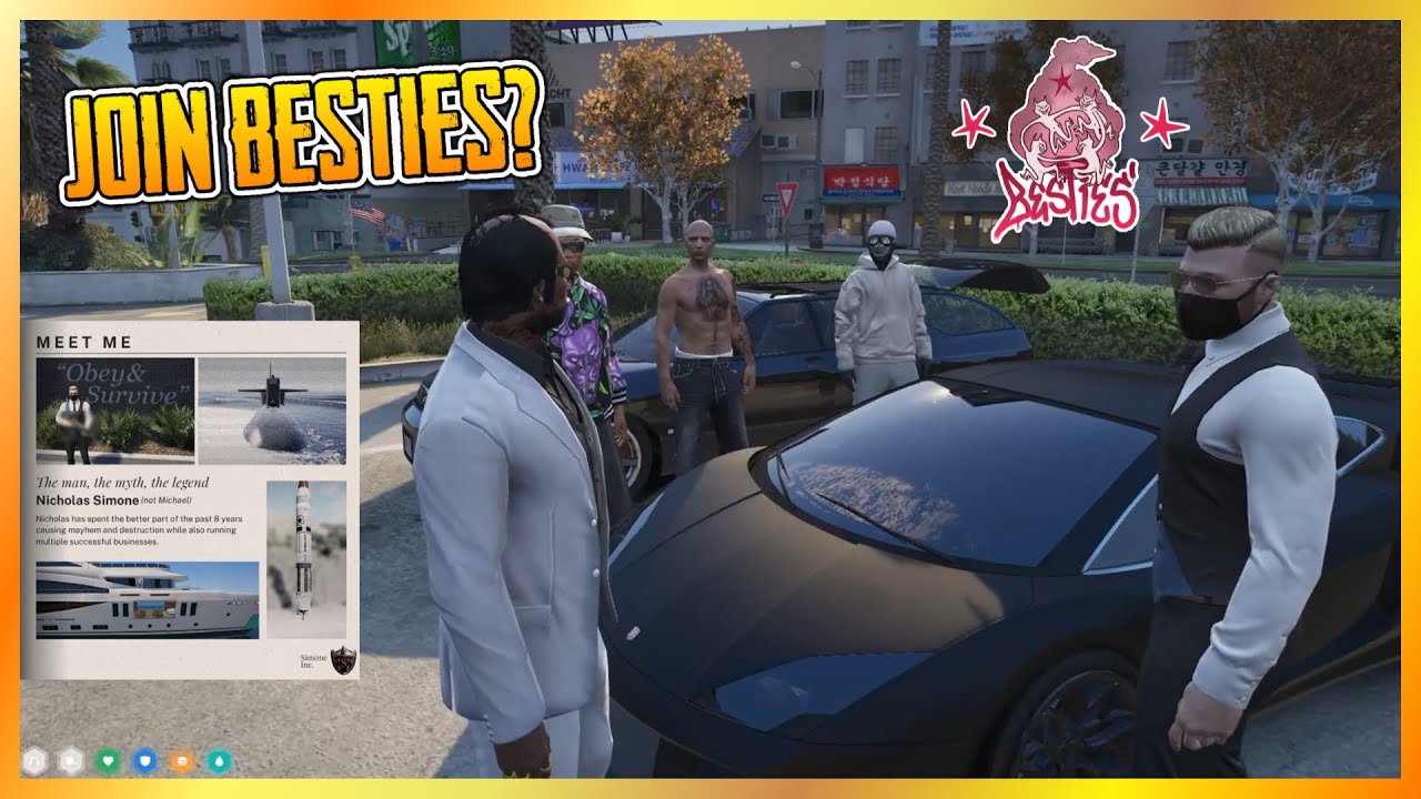 Николас Симон ищет новую банду | NoPixel 4.0 GTA RP