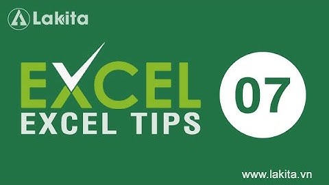 Thủ thuật Excel | Phím tắt Excel | Tip #7 Hướng dẫn thao tác nhanh với 7 phím tắt