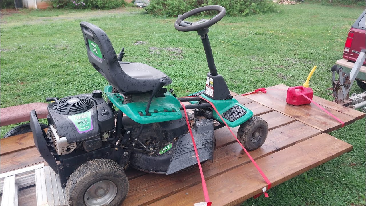 Weedeater mower project