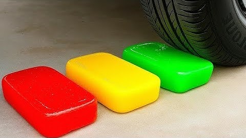 Crushing Experiments Video! &Car vs Crunchy Color Giant Toothpaste Balloons & Soft Things By Car