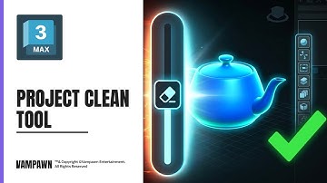 3Ds Max Project Cleaner v1.3 – One-Click Scene Cleanup Utility for 3Ds Max