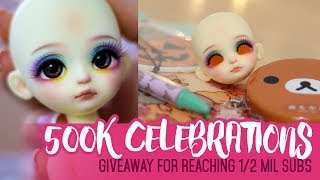 500k Celebrations Part2 - Giveaway LatiDoll Yellow Suji head BJD
OFFICIAL RULES:
- Must be 13 years or older to enter
- If your age is 13-18 you must have your parent’s consent to enter
- Must be subscribed to my channel
- Must follow the YouTube Community Guidelines http://www.youtube.com/t/community_guidelines
- Entries close 22nd June 11PM Australia Melbourne time
- The two winners will be picked randomly from the eligible entries
- Giveaway winners will be announced on the 24th June 11PM Australia Melbourne time
- I will contact the winners through either Instagram or Twitter as soon as they have been announced publicly
- Winners need to get back to me within 48 hours to claim their prize, otherwise I reserve the right to pick someone else
- Only 1 entry per person per giveaway is allowed.
- Be respectful, play nice, no dramas, no demands otherwise you will be disqualified from this and my future giveaways.
- This is a worldwide giveaway
- Prizes will be sent out within 1 month after winners have been announced and contacted.
HOW TO ENTER:
- Comment under this video and tell me: are you already in the doll hobby or are you still in the process to join? Do you have any dolls of your own? What is your favourite part of this hobby?
- In the comment you must include either your Instagram or Twitter name so I can easily contact you if you win
- For an extra bonus entry, check my Instagram (@andreja) and follow the directions of the picture shown in the video
PRIZES:
1. Limited Lati Yellow Suji head repainted by me, Rilakkuma tin with notes and Jess charm
2. Bree charm, Pusheen stationery (pen and notebook) and Pusheen air freshener
Thank you to my Patreon supporters for making this giveaway possible!
Youtube is not a sponsor of this giveaway.
« L I N K S »
◦ Patreon ★ https://www.patreon.com/nicollesdreams
◦ Gumroad ★ https://gumroad.com/nicollesdreams
◦ Instagram ★ http://instagram.com/andreja
◦ Facebook ★ tinyurl.com/Nicolles-Dreams-FB
◦ Twitter ★ @nicolles_dreams
« V I D E O & S O U N D E Q U I P M E N T » ⤵︎⤵︎⤵︎
Canon 80D »»» http://amzn.to/2kcVwYU
Audio-Technica microphone »»» http://amzn.to/2kdeqit
Umbrella Lights »»» http://amzn.to/2jGY8e4
« Q U E S T I O N S ? »
◦ Doll F.A.Q. http://tinyurl.com/bjd-faq
◦ Q&A 01 video http://www.youtube.com/watch?v=2z1pywWVVVc
◦ Q&A 02 video http://www.youtube.com/watch?v=7FBxRR5p6G8
◦ Basic Faceup Materials https://www.youtube.com/watch?v=Rz0LvDXGTPM
◦ How I seal faceups https://www.youtube.com/watch?v=dr8-tnUDKHc
« C O N T A C T »
For Business Inquiries & Collaborations:
nicolles.dreams.shop@gmail.com
« P.O. BOX »
Andreja, P.O. Box 240, Chadstone Centre, VIC 3148 Australia
Music by Joakim Karud http://soundcloud.com/joakimkarud 500k Celebrations Part2 - Giveaway LatiDoll Yellow Suji head BJD