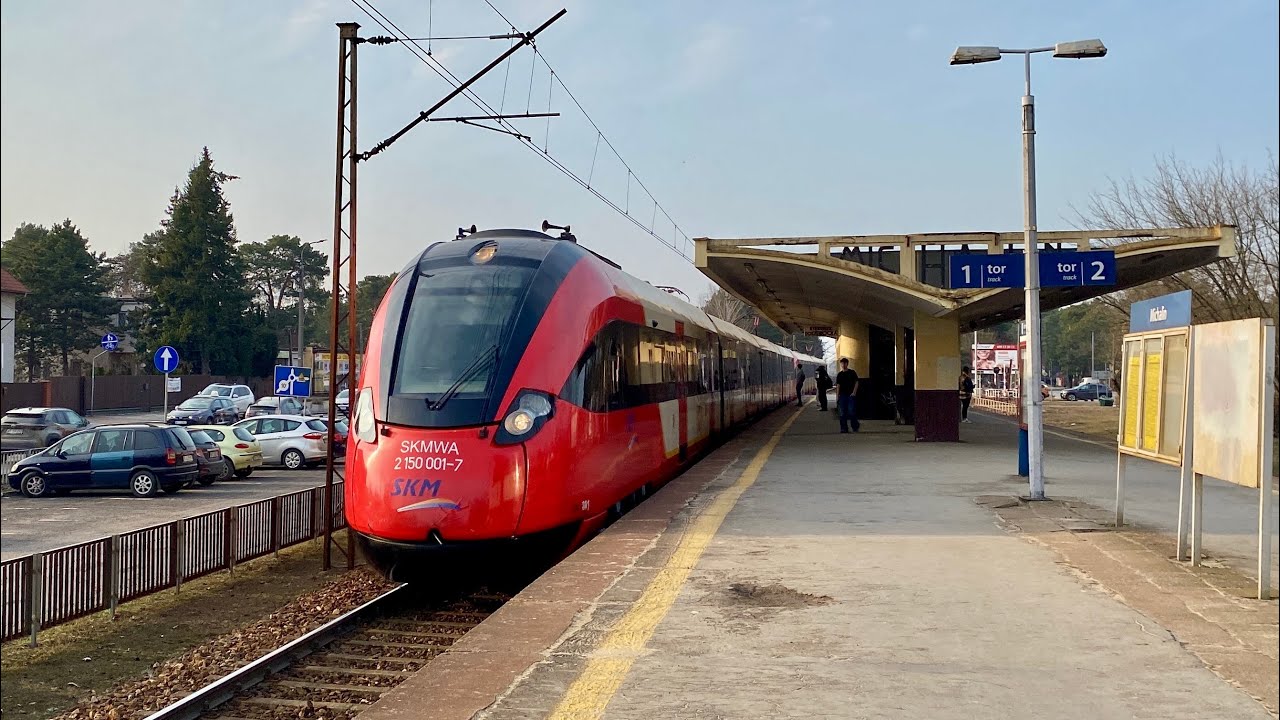 19WE-001 + 19WE-002 na starym peronie przystanku Michalin