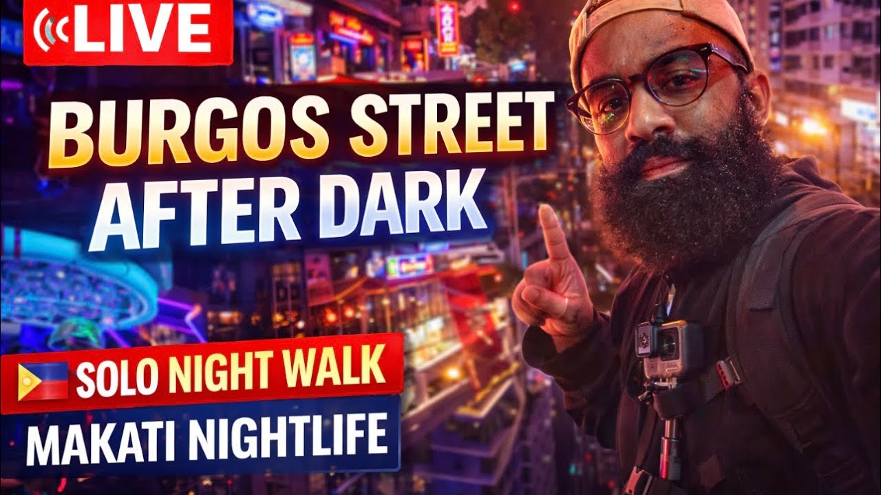 Live: Walking Makati’s Nightlife District 🇵🇭 | Burgos Street After Dark