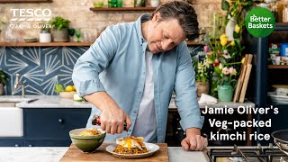 Tesco and Jamie Oliver's Veg-Packed Kimchi Rice