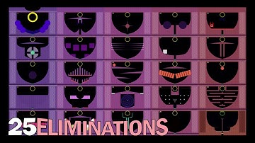 25 Eliminations :|: Algodoo Marble Race