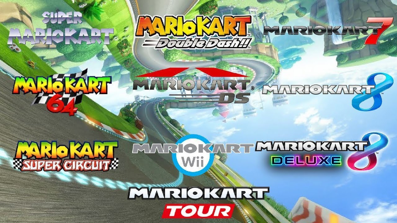 Mario Kart - All Trailer (1992-2020)