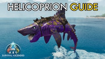 HELICOPRION | ARK Guide - Where to Find, How to Tame, & Abilities