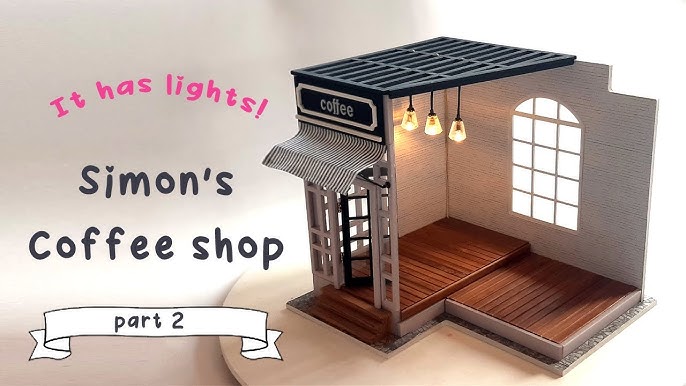 DIY Miniature - Coffee Shop 