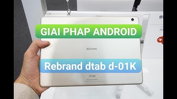 rebrand docomo dtab d-01K Android 7.0 Nougat 8.0.0 Oreo