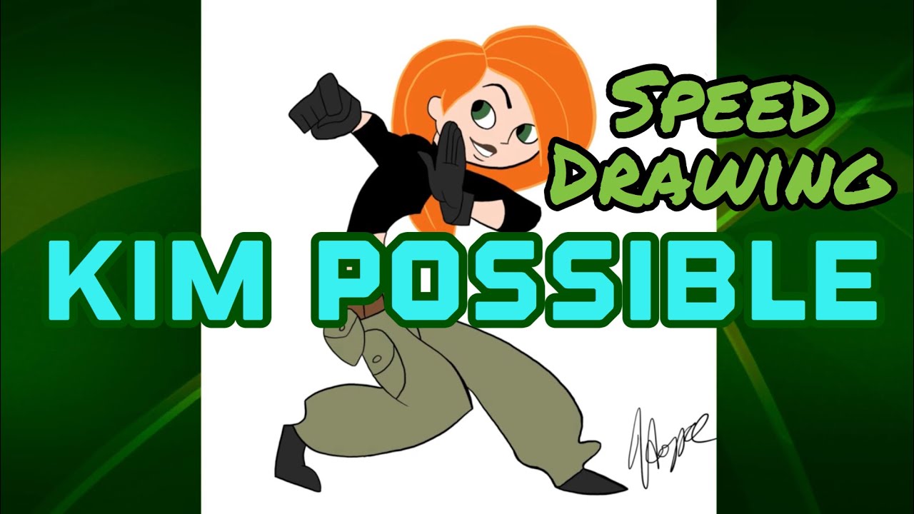 Kim Possible Speed Drawing Request for the Live Action Movie