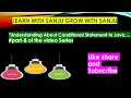 Part-8 Understanding About Conditional Statement In Java .#shortvideo #javaprogramming #java