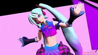 (MMD Nanoem) Hatsune Miku Vaporwave 2017 - Ievan Polkka