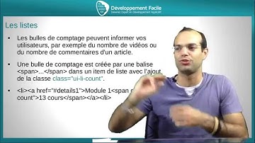 Les fonctionnalités avancées des listes avec le framework jQuery Mobile