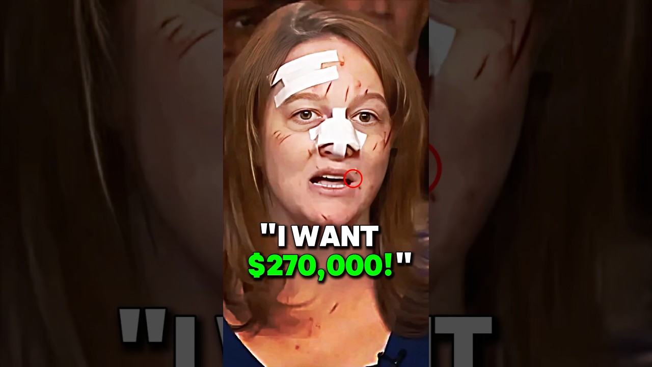 РАЗОЧАРОВАННАЯ ЖЕНЩИНА ПОДАЕТ В СУД, ВРЕЗАВ В СТЕКЛЯННУЮ ДВЕРЬ 🤯