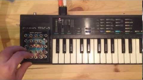Circuit Bent Casio SK-1