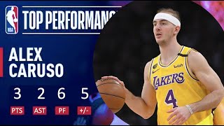 ALEX CARUSO MAKES HIS BUBBLE DEBUT!!!! - LAKERS VS MAGIC | FULL ALEX CARUSO HIGHLIGHTS