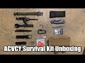 Acvcy survival pack unboxing