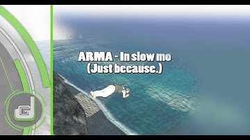 Slow mo HD - Arma - Flying bodies and explosions, just because I can!