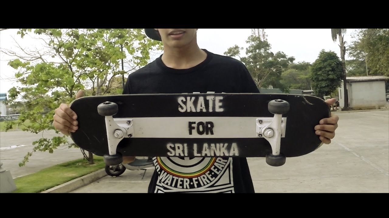 Skate for Sri Lanka Montage preview YouTube