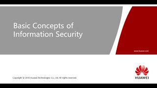 Cyber Security ( HCIA ) Chapter 1