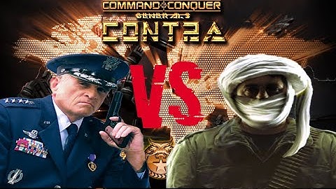 C&C Generals Contra 009 Final Challenge: Air Force General vs Assault General [Hard] #4