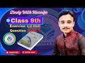 📚 Class 9 Math Exercise 1.2 Questions 4&amp;5 | Punjab Textbook | Complete Solution | Study With Huzaifa