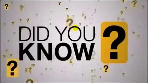 Did You Know  Latest (Officially updated for 2024) #2024