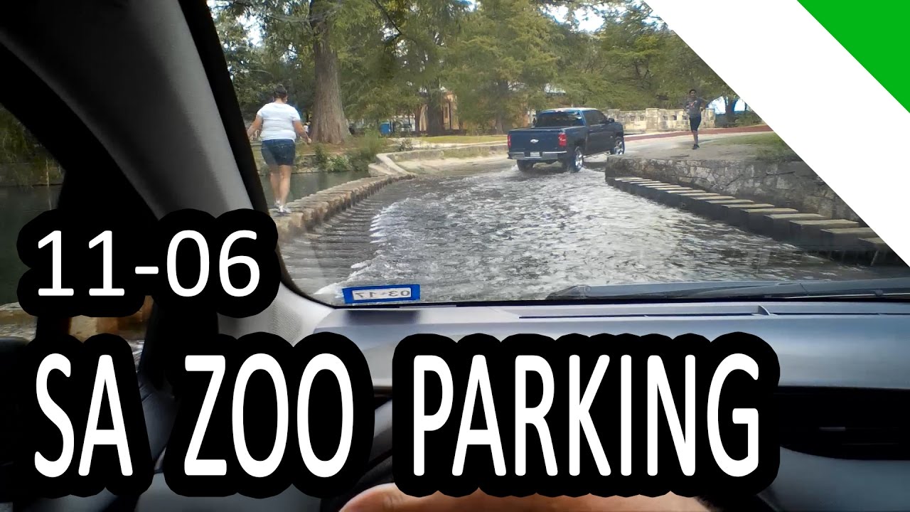 Finding Parking at the San Antonio Zoo 1162016 YouTube