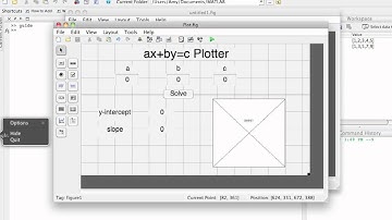 Creating GUIs in MATLAB
