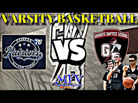 🏀⛹🏾  Fairfax Baptist Temple Academy vs Granite Baptist | Varsity Basketball Highlights