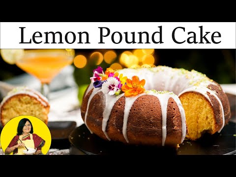 Lemon Pound Cake Recipe | Amazing Lemon Pound Cake Recipe | How to Make Delicious Lemon Pound Cakes | Tarla Dalal