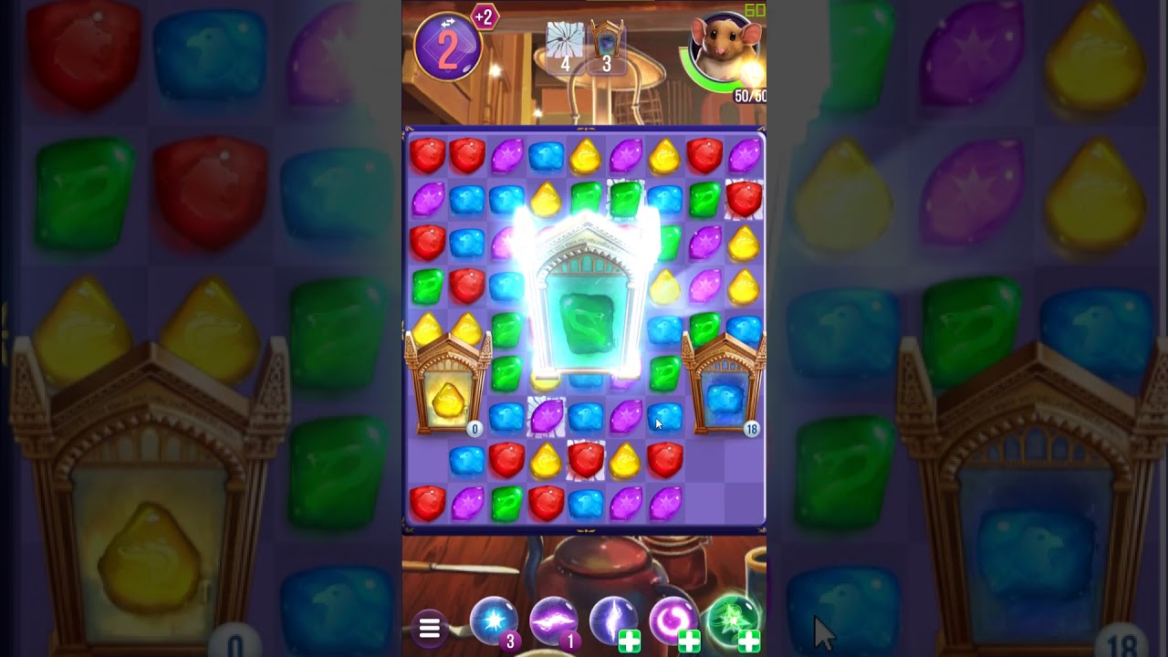 Harry Potter: Puzzles & Spells level 764 no boosters