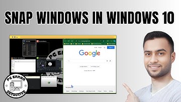 How to Snap Windows in Windows 10