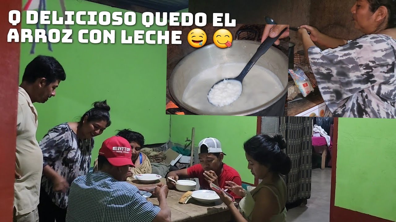 Mi Papi Le Encantó El Arroz Con Leche😋🐄Hasta Repetio Me Encanta Como Lo Disfrutan 