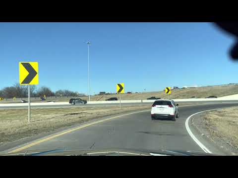 Drive on highway 169 Tulsa, Oklahoma to highway 51 to Coweta, Oklahoma