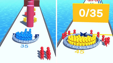 Ring Crowd - All Levels Gameplay Android, iOS