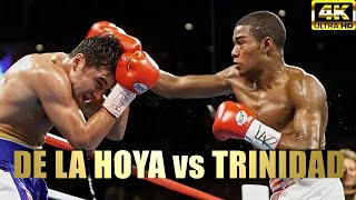 Oscar De La Hoya vs Felix Trinidad | Legendary Boxing Fight | 4K Ultra HD