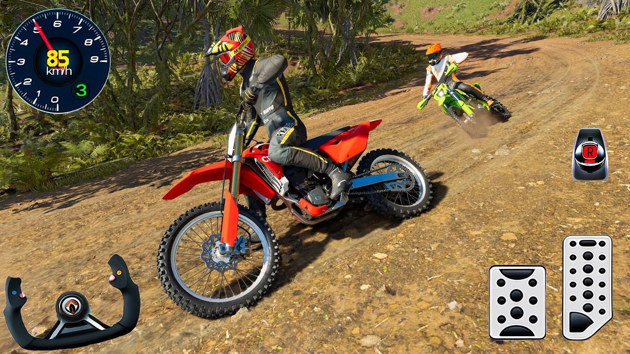 Suzuki RM-Z450 & KTM 450 EXC - Extreme Off-Road Racing - The Crew Motorfest Online Gameplay [2K]