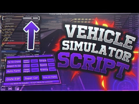 Roblox vehicle simulator auto farm script