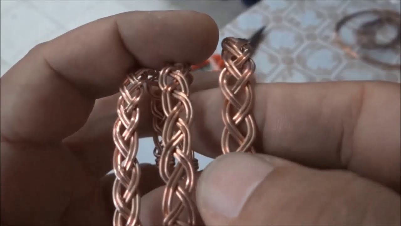 TUTORIAL PULSERA DE COBRE YouTube