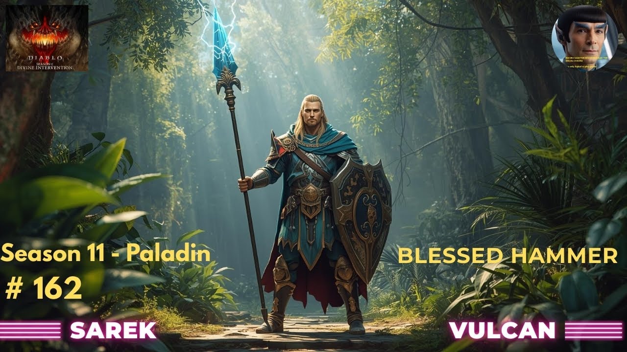 Diablo IV - S11 - Paladin Blessed Hammer - 162
