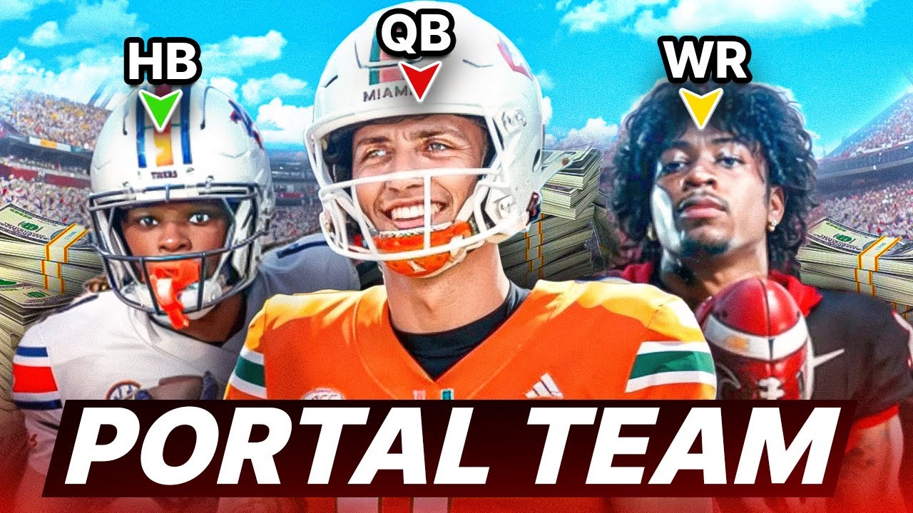I Play CFB 25... But ONLY With Transfer Portal Players!