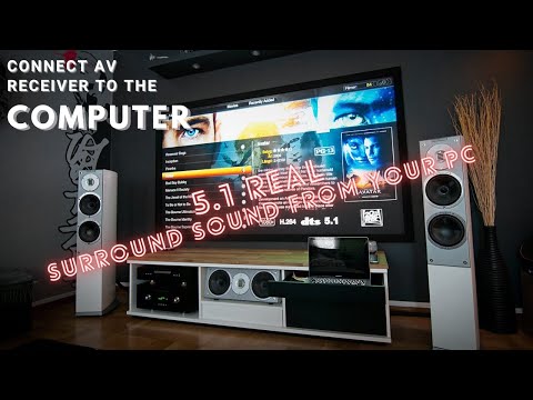 Video: How To Connect The Receiver To A Computer