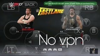 How to play wwe 2k17 real in cloud games screenshot 5